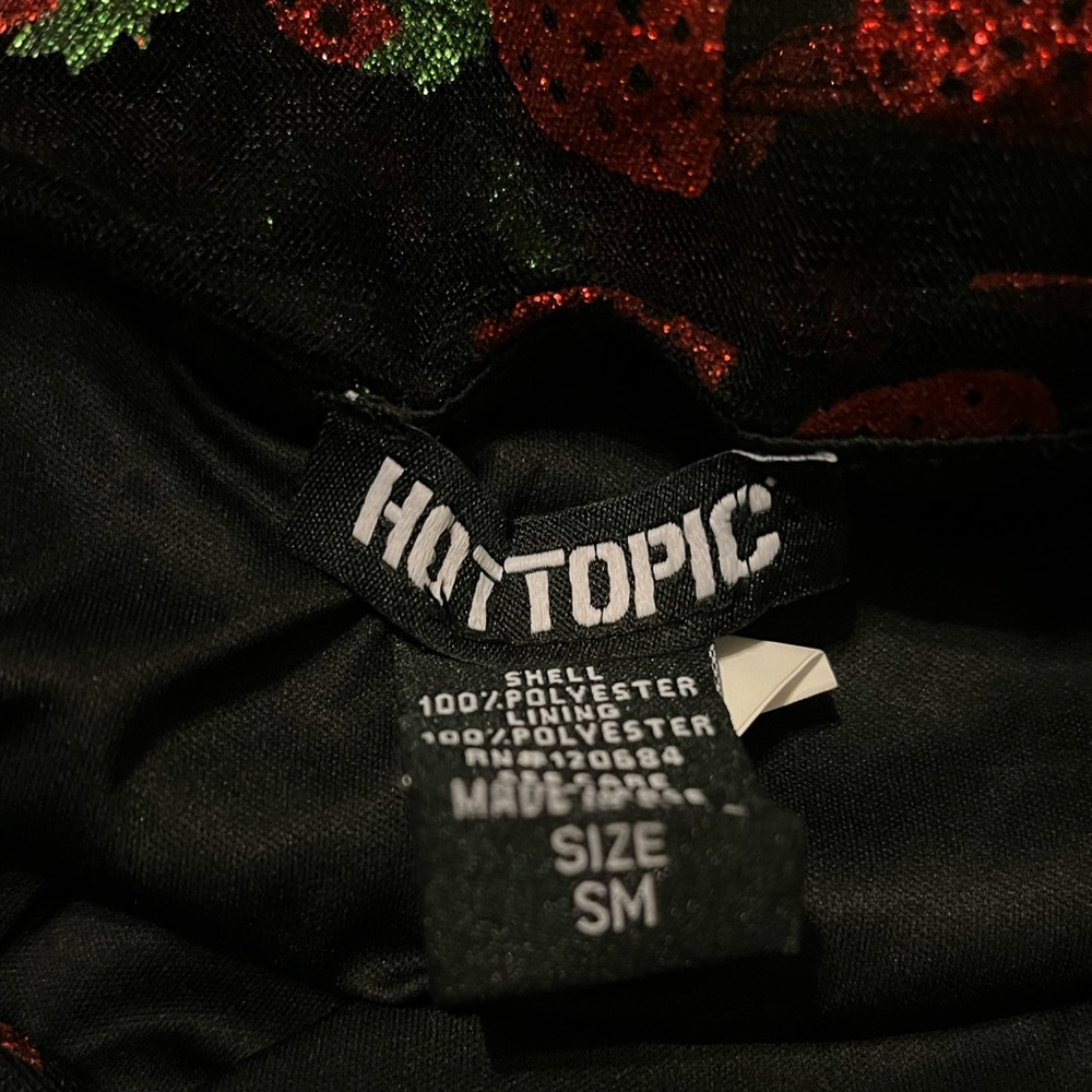 Hot Topic Strawberry Ruffle Shirt - Picture 3 of 3